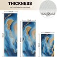 thumbnail image 4 of Blue Marble Gold Wave Pattern Kitchen Rugs Sets Of 3,Kitchen Runner Rugs Non Skid Washable,Decorative Kitchen Floor Mats for Kitchen,Sink,Laundry,17"x30"+ 17"x47" + 17"x59", 4 of 6