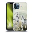 thumbnail image 1 of Head Case Designs Officially Licensed Simone Gatterwe Horses White On The Beach Soft Gel Case Compatible with Apple iPhone 12 / iPhone 12 Pro, 1 of 7