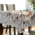 thumbnail image 5 of Yayeee Tablecloths 54" x 54" Rectangle Wrinkle Resistant Party Table Cover, Beautiful Floral, 5 of 8
