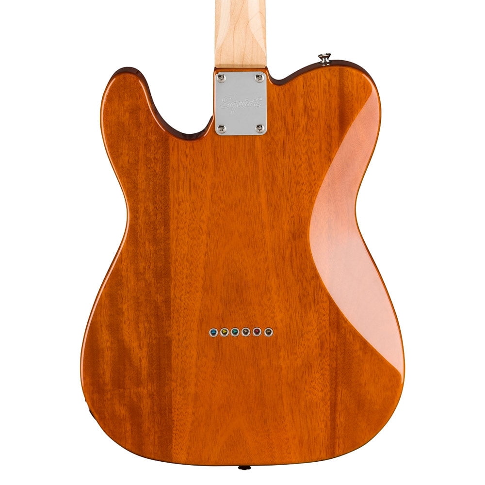 Squier Paranormal Esquire Deluxe Electric Guitar, Maple Fingerboard, Black Pickguard, Mocha