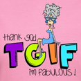 thumbnail image 3 of CafePress - Thank God I'm Fabulous Women's Dark T Shirt - Women's Traditional Fit Dark T-Shirt, 3 of 4
