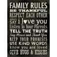 thumbnail image 2 of Marrott, Stephanie 25x32 Gold Ornate Wood Framed with Double Matting Museum Art Print Titled - Family Rules - Black, 2 of 4