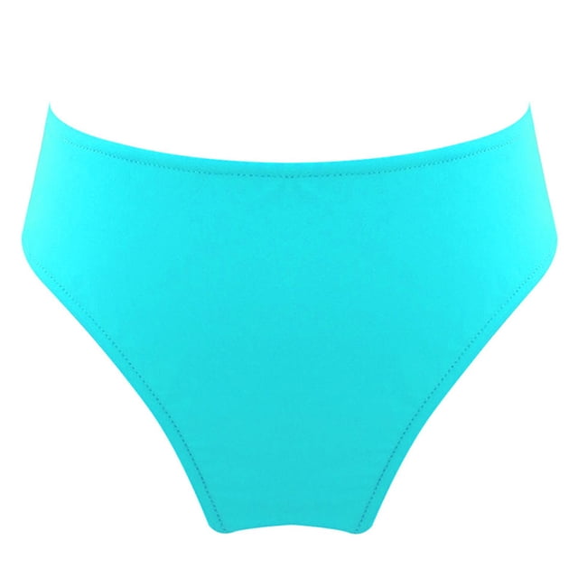 Kids Girls' Slim Swimming Bottom with Lining UPF50+ Sun Protection Rash Guard Swim Brief Light Green 6