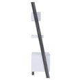 thumbnail image 3 of Furniture of America Kente Contemporary Wood 5-Shelf Pier Cabinet in Gray, 3 of 5