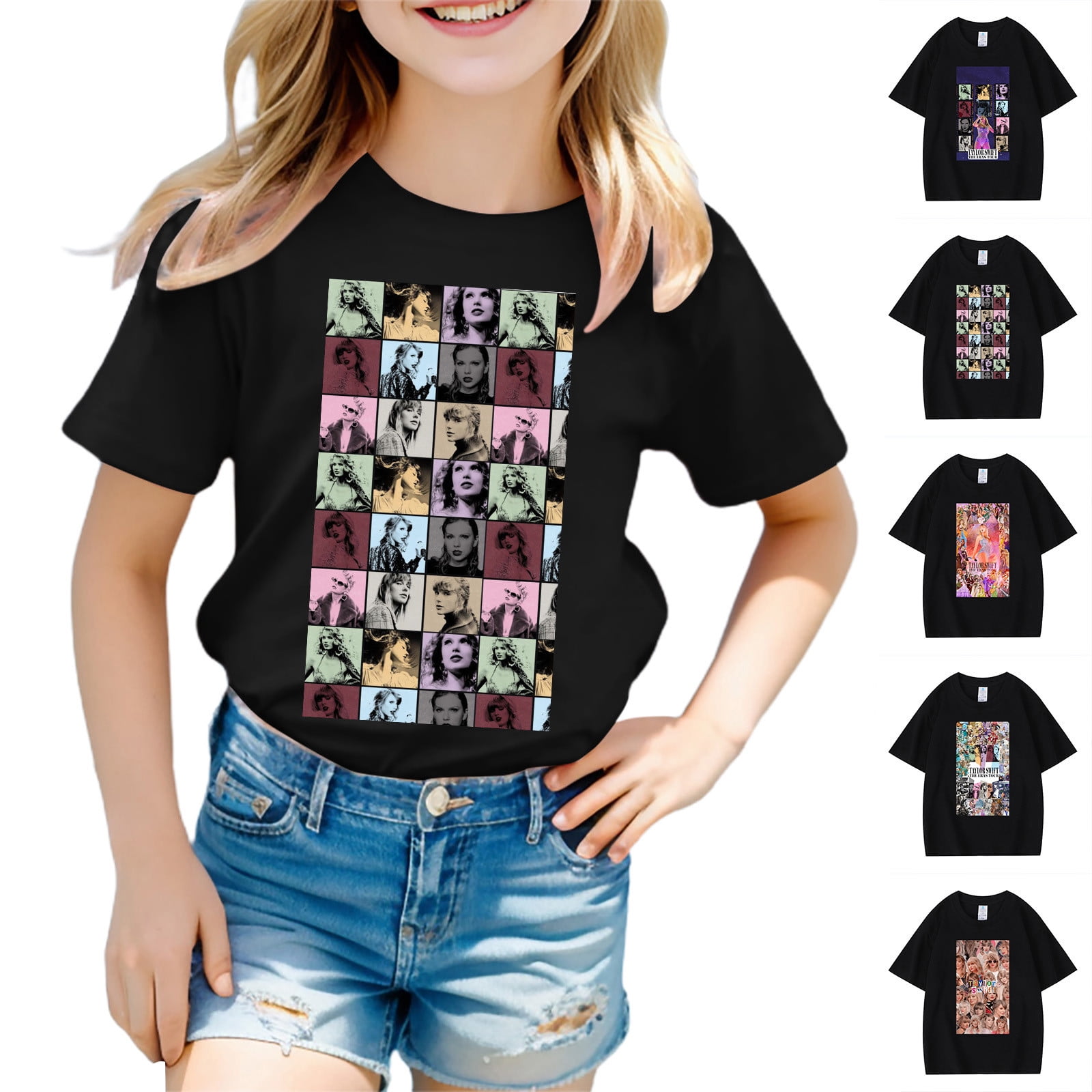 Children Taylor Swift The Eras Tour T-shirt Baby Boys/Girls Summer Tops  Short Sleeve T-shirt Kids Casual Pullover Tees Clothes - AliExpress