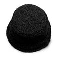 thumbnail image 6 of Fnooota Womens Bucket Hats, Warm Windproof Solid Color Plush Winter Hats for Women Black Size L, 6 of 6