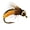 Yellow, variant on Realistic Copper Head Stonefly Nymph Fly Fishing Lure, Realistic Biomimetic Insect Imitation for Trout, Bass, and Panfish, Wet Fly Fishing Lure for Streams, Rivers, Lakes