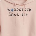 thumbnail image 3 of Peanuts - Woodstock 1969 - Juniors Cropped Pullover Hoodie, 3 of 6