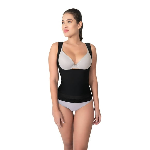 Camiseta faja licra powernet control en cintura y abdomen