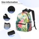thumbnail image 3 of Easygdp Tropical Flowers Mochila Casual para Portátil, Mochila para Escuela, Viajes, Negocios, 3 of 6