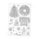 thumbnail image 3 of Sellos transparentes,Sellos transparentes navideños para hacer tarjetas,álbumes de recortes,Sellos de silicona Sellos artísticos Álbum de fotos decorativo,Fondo de diario Elaboración de, 3 of 8