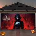 thumbnail image 4 of Dsscvnef Halloween Garage Banner Haunting Graphics for Car Enthusiasts Durable Fabric Easy Setup Themed Party Decoration, 4 of 5