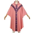 thumbnail image 3 of BLESSUME Church Catholic Priest Chasubles Vestments for Church Mass Vestments Robe With Stole, 3 of 6
