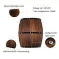 thumbnail image 4 of Wood Wine Barrel Wall Lamp Wall Light Fixture Sconce Lighting Home Decoration, 4 of 12
