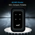 thumbnail image 3 of WiFi Portable 4G LTE, Supporte 10 Connexions Utilisateurs Écran Intelligent LED 150Mbps Hotspot Mobile 4G LTE avec Emplacement pour Carte SIM pour Camping, 3 of 7