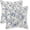 Blue Floral-chinoiserie, variant on Black and Cream Pillow Covers 20x20 Set of 2 Vintage Floral Chinoiserie Throw Pillows Rustic Toile Flower Decorative Pillow Cases Outdoor Chinoiserie Decor Linen Cushion Case for Couch Sofa