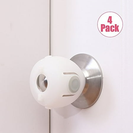 Eudemon Baby Safety Door Knob Covers Door Knob Locks 4 Pack