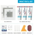 thumbnail image 6 of Drywall Repair Kit, Spackle Wall Repair Kit, 3 Pack Wall Mending Agent Putty, Wall Repair Paste Plaster for Wall Crack/Nail Hole, Wall Hole Filler with 2inch 4inch Wall Patch, 6 of 6