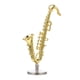 thumbnail image 1 of Adorno práctico de saxofón en miniatura, exquisito modelo de saxofón de simulación., 1 of 7