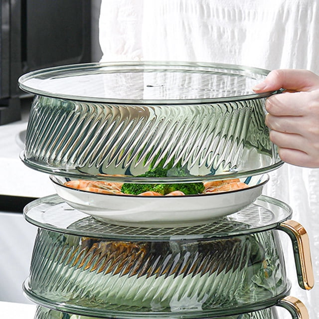 unbranded Cubierta Para Comida Verde Doble Capa De Plástico Para Comedor Protección Y Conservación