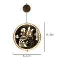 thumbnail image 3 of Easter Decorations Easter Window Decoration Lights Battery Operated (Not Include) Easter Indoor Lights Window Hanging Decoration Lights Party Easter Gift, 3 of 6