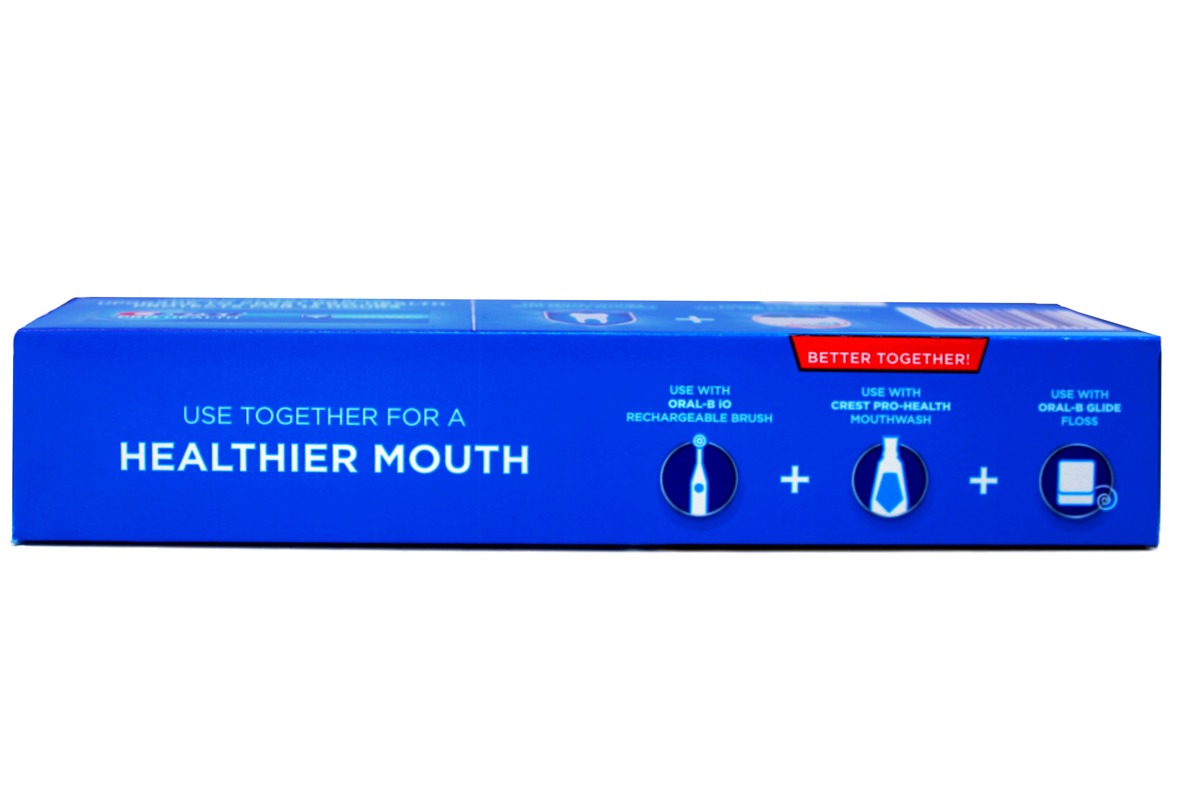 CrestFluoride Cavity Protection Toothpaste, TSF6&nbsp;8.2 Ounce (4 Pack), Regular Paste, Bulk Toothpaste