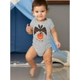 thumbnail image 2 of Bat With Pumpkin Bodysuit Infant -Image by Shutterstock,  24 Months, 2 of 4