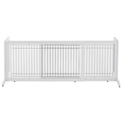 Richell USA 94157 Freestanding Pet Gate Large - Origami White