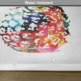 thumbnail image 6 of Ambesonne Pineapple Place Mats Set of 4, Modern Geometric Art, Standard Size, Multicolor, 6 of 6