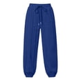 thumbnail image 5 of Sweatpants for Women Elastic Waist Drawstring Joggers Loose Sweatpants With Pockets Casual Track Pant Sizes S-2XL, 5 of 7