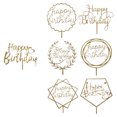 thumbnail image 1 of VONKY Happy Birthday Cake Decoration Plaque, 1 of 9