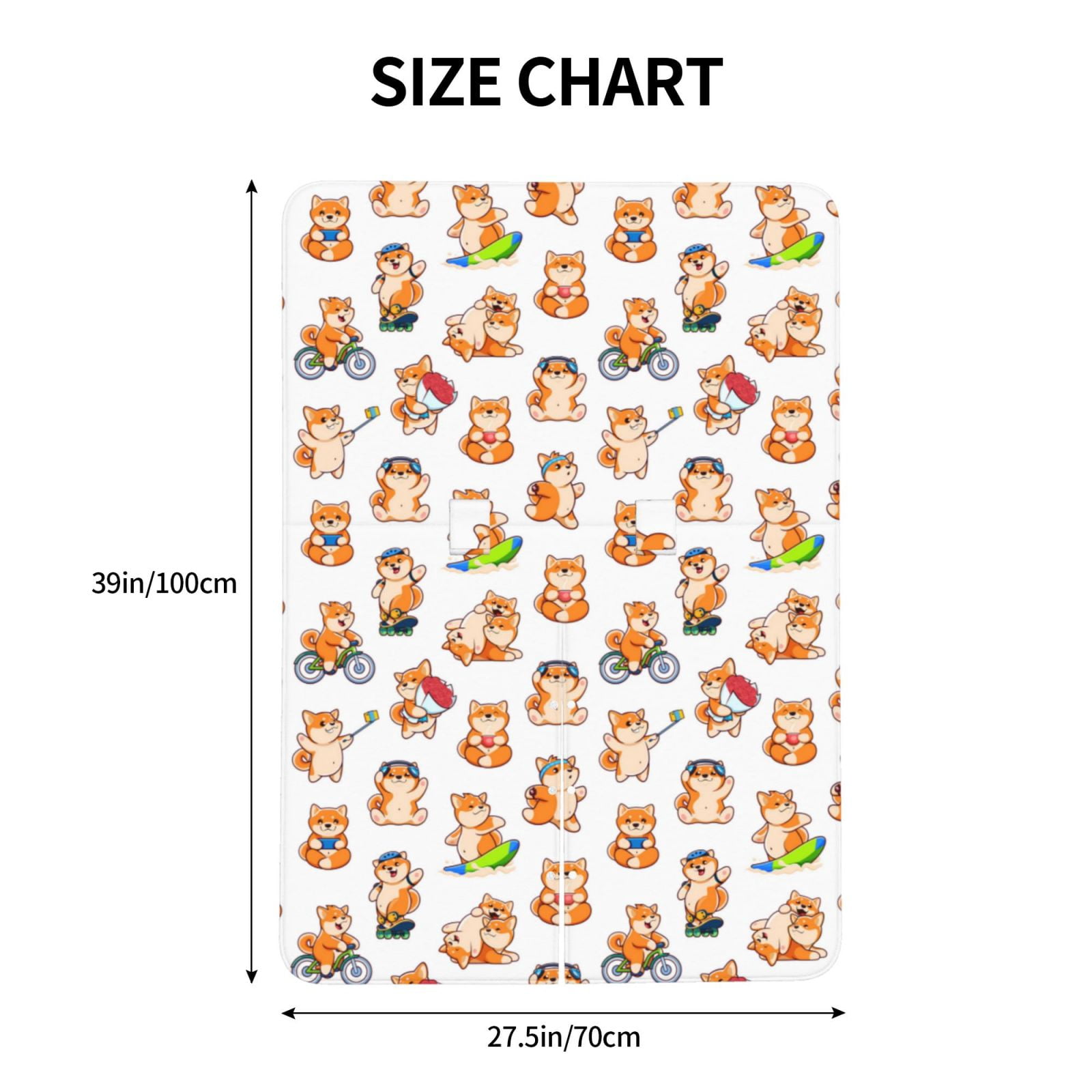 Car Seat Cover Baby - Kawaii Shiba Dog Breathable Infant Car Seat Cover for Baby Carseat, Lightweight Comfort Baby Essentials Must Haves Newborn Stuff for Girl Boy