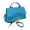 blue, variant on Foreign style handbag women's 2025 spring and summer new heavy color shoulder messenger bag fashion texture solid color small square bag gift