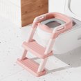thumbnail image 1 of Asiento para orinal para niños, taburete de entrenamiento para inodoro de paso ancho antideslizante, portátil para niños y niñas, 1 of 4