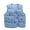 Blue, variant on Newborn Boys Girls Warm Puffer Vest for Baby 3M-4Y Lightweight Winter Sleeveless Jacket Infant Toddler Warm Liner Down Waistcoat Coats