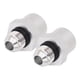 thumbnail image 1 of Adaptador de línea de manguera de combustible conector de rosca de adaptador de combustible de aluminio de 1 par para tubería ANGGREK Otros, 1 of 8