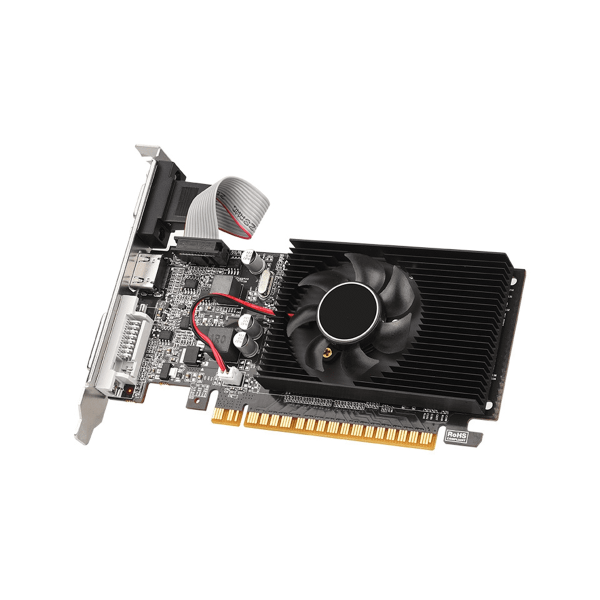 GT210 1GB GDDR3 64Bit Graphics Card PClE X16 2.0 GPU Computer Graphics Card DVI-D+VGA+HD Desktop Video Card