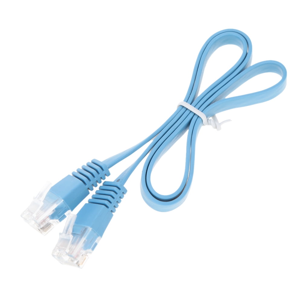 RJ45 Ribbon Cable 10 Pcs/Pack 50 Ft CAT5e Ethernet Flat Cable 
