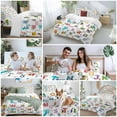 thumbnail image 5 of Alphabet Letter Bedding Duvet Cover Set Full Size 4 Pieces Colorful Cartoon Animals ABCD Letter Bedding Set with Zipper Closure, 1 Comforter Cover 86x86 Inches 1 Flat Sheet & 2 Pillow Cases, 5 of 7