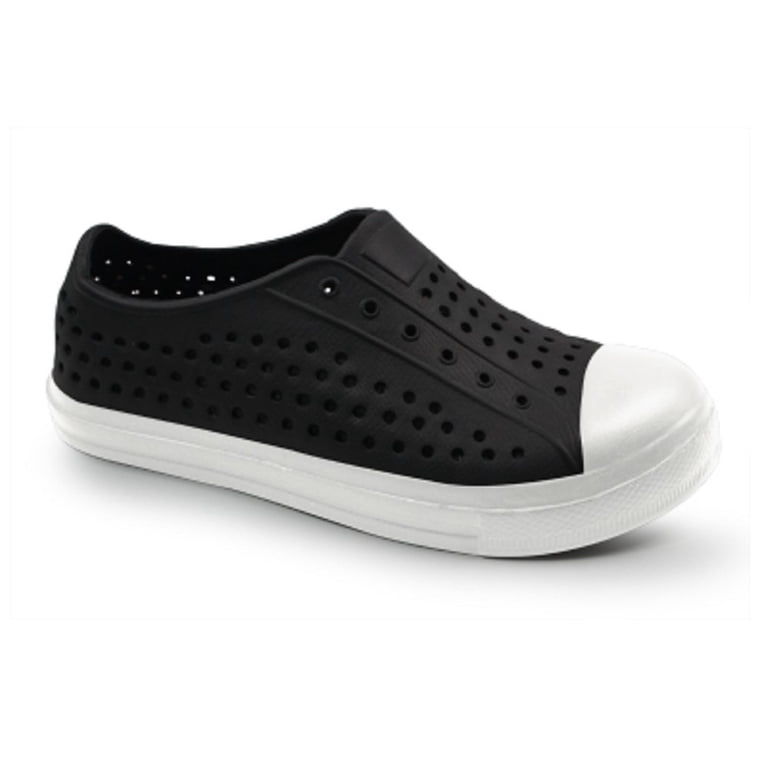 Waterproof Perforated Slip-On Clogs Beach water Shoes Lightweight Comfort Black‎ Amazon.com | FLIOZY Women main image 2