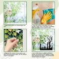 thumbnail image 4 of Large Halloween Window Sticker Pumpkin Witch Bats Spider Ghost Static Glass Window Clings Reusable Double Sided Non-Adhesive Window Film for Prevent Birds Strikes Home Room Decoration DIY, 4 of 7
