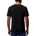 thumbnail image 6 of Homenesgenics Mens Shirts Men Tops T Shirts for Man Men's Solid Color Short Sleeved Outdoor Running Sports Breathable Short Sleeve Black L, 6 of 9
