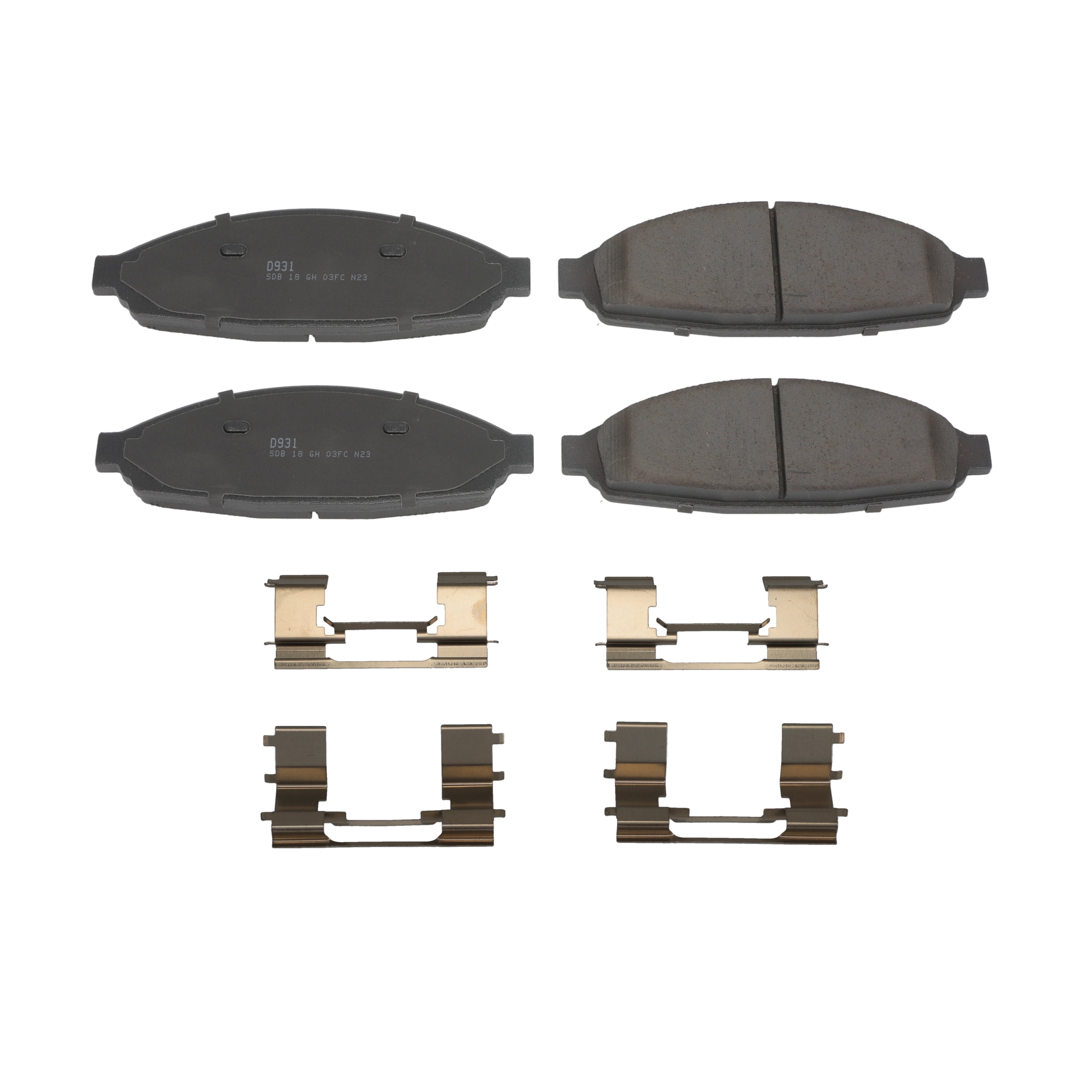 Winstop Brake Pad Set, Front WS.0931.0.C, Ford Crown Victoria 2011-2003