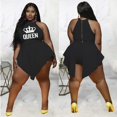 thumbnail image 3 of HOTGIRL Womens Plus Size Jumpsuits Rompers Casual Outfit Shorts Skirts for Club Party Beach, 3 of 4