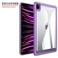 thumbnail image 1 of Drop Resistant Transparent Painted Case for APPLE IPAD PRO11 AIR3 4 5 Mini 4 5 6 Tablet Case for IPad 10.2 IPad 5 IPad 6 Case deep purple IPAD AIR3, 1 of 6
