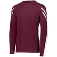 thumbnail image 2 of Holloway Sportswear XL Boys FLUX SHIRT LONG SLEEVE Maroon/White 222607, 2 of 5