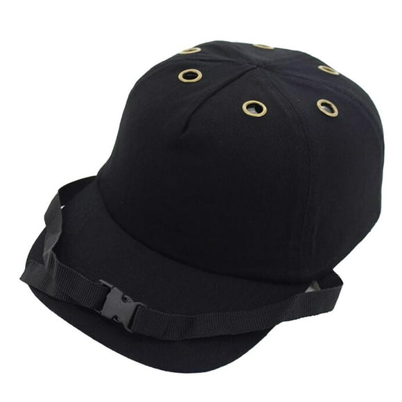 Casco de seguridad ligero para protección de la cabeza, casco para obra en el lugar de trabajo negro