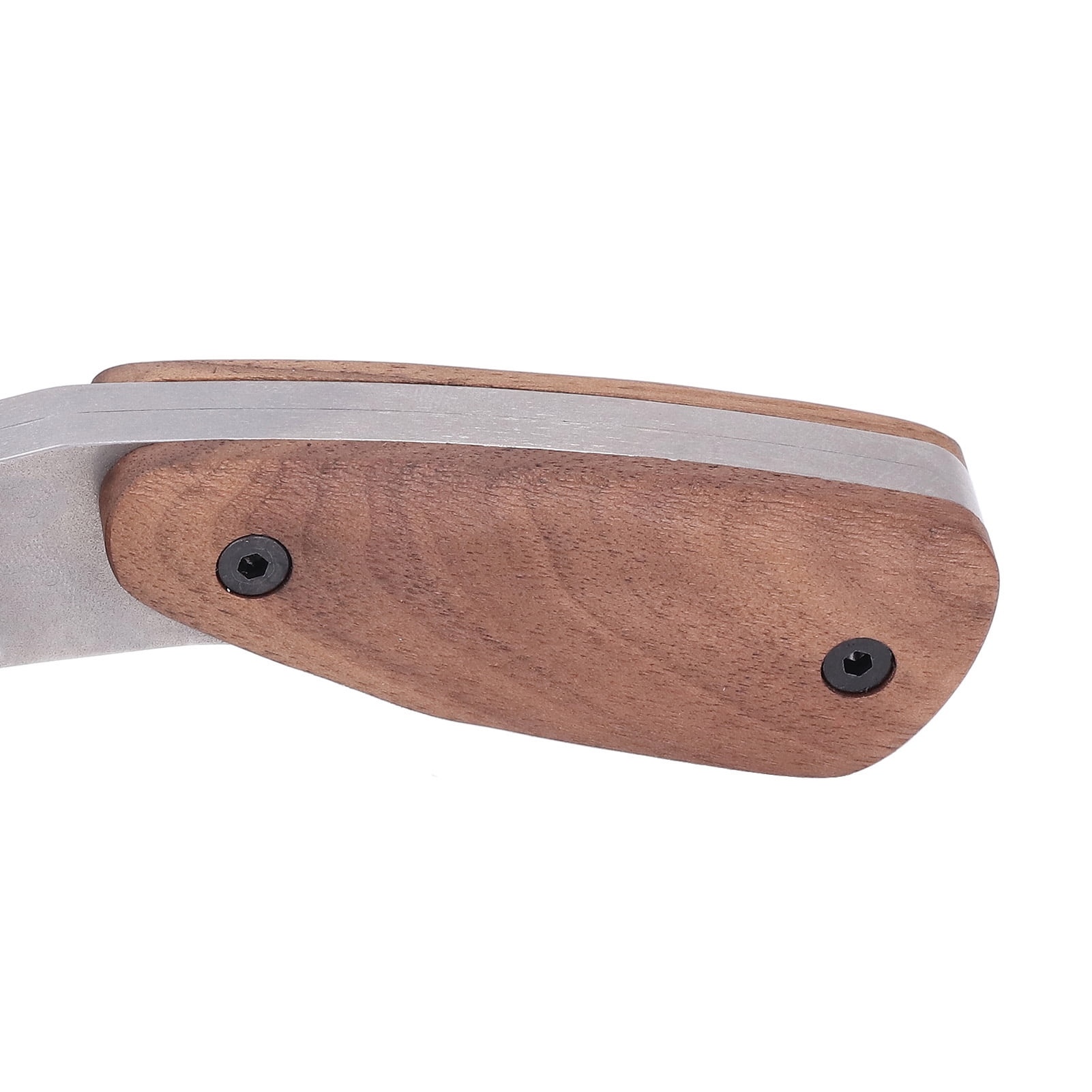 LAZIOEGR Leather Roller Stainless Steel Double Bearing Design Leather Press Edge Seam Roller Tool, Heavy Duty Crafting Accessory for Leather Gluing and Laminating, 7.48 inches / 19 cm Length