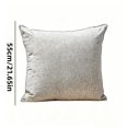 thumbnail image 2 of Farmhouse Throw Pillow Cover, Waterproof Outdoor Cushion Case, Decorative Polyester Pillowcase, For Patio Garden Living Room, 22"x22"(Grey), 2 of 4