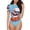 Sushi Salmon Surfing, variant on The Xecao Summer Birds and Flowers Women's Crew Neck Body Suit, a short-sleeved bodysuit and basic swimsuit, both comfort and style for dating and daily life